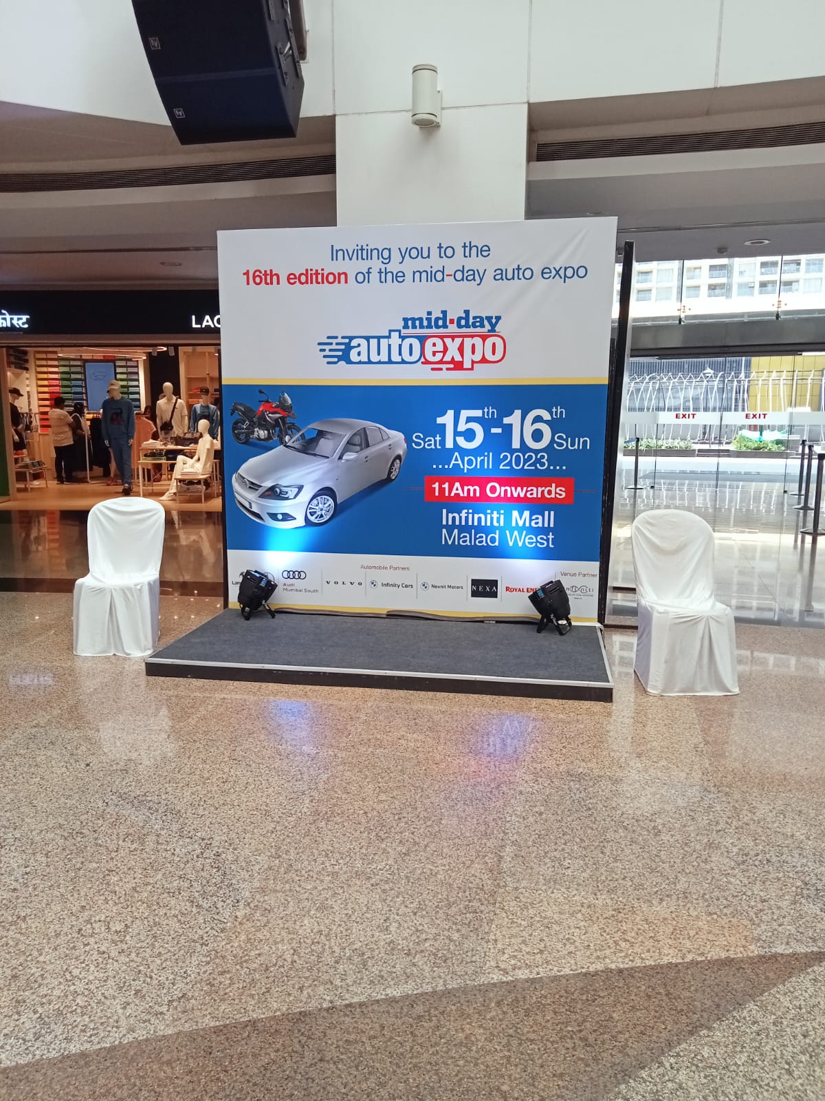 Mall Campaign Standee