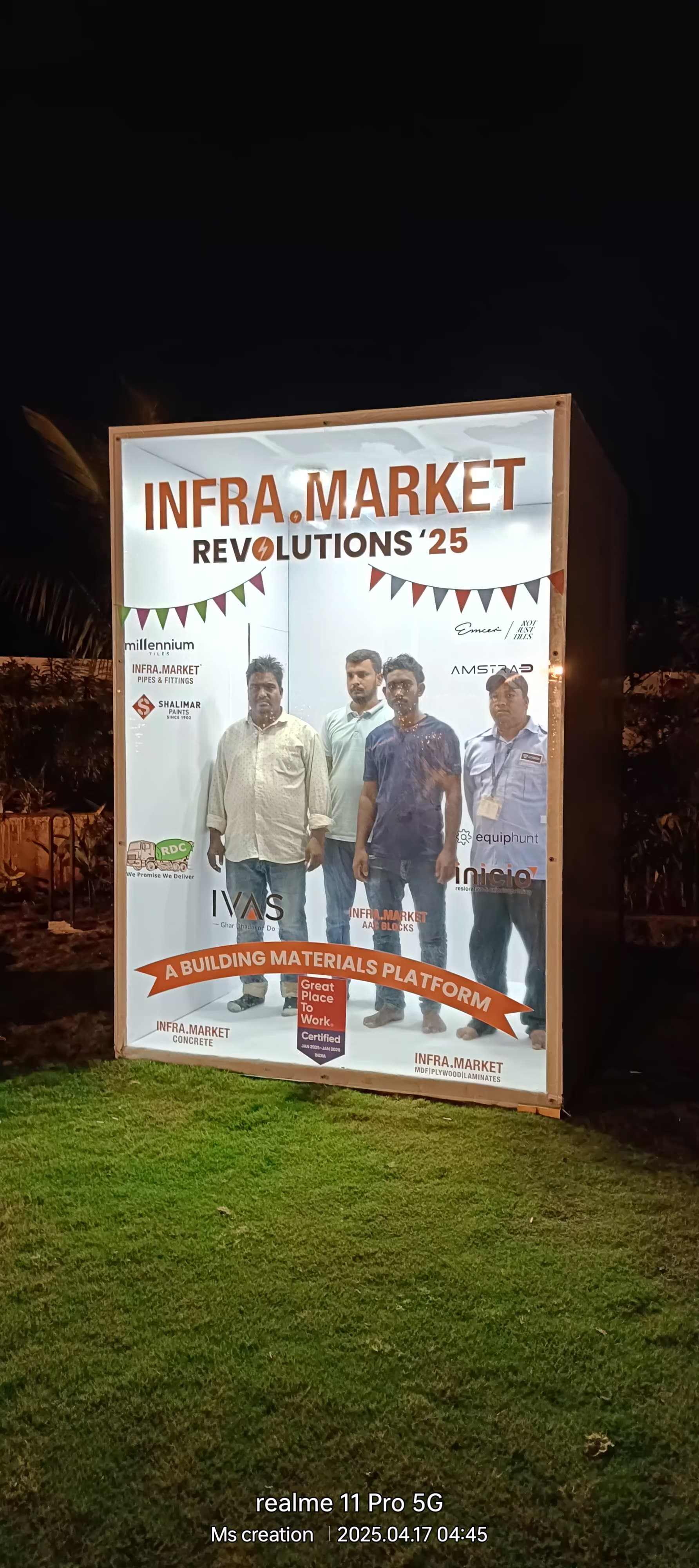 Retail Outdoor Banner Standee