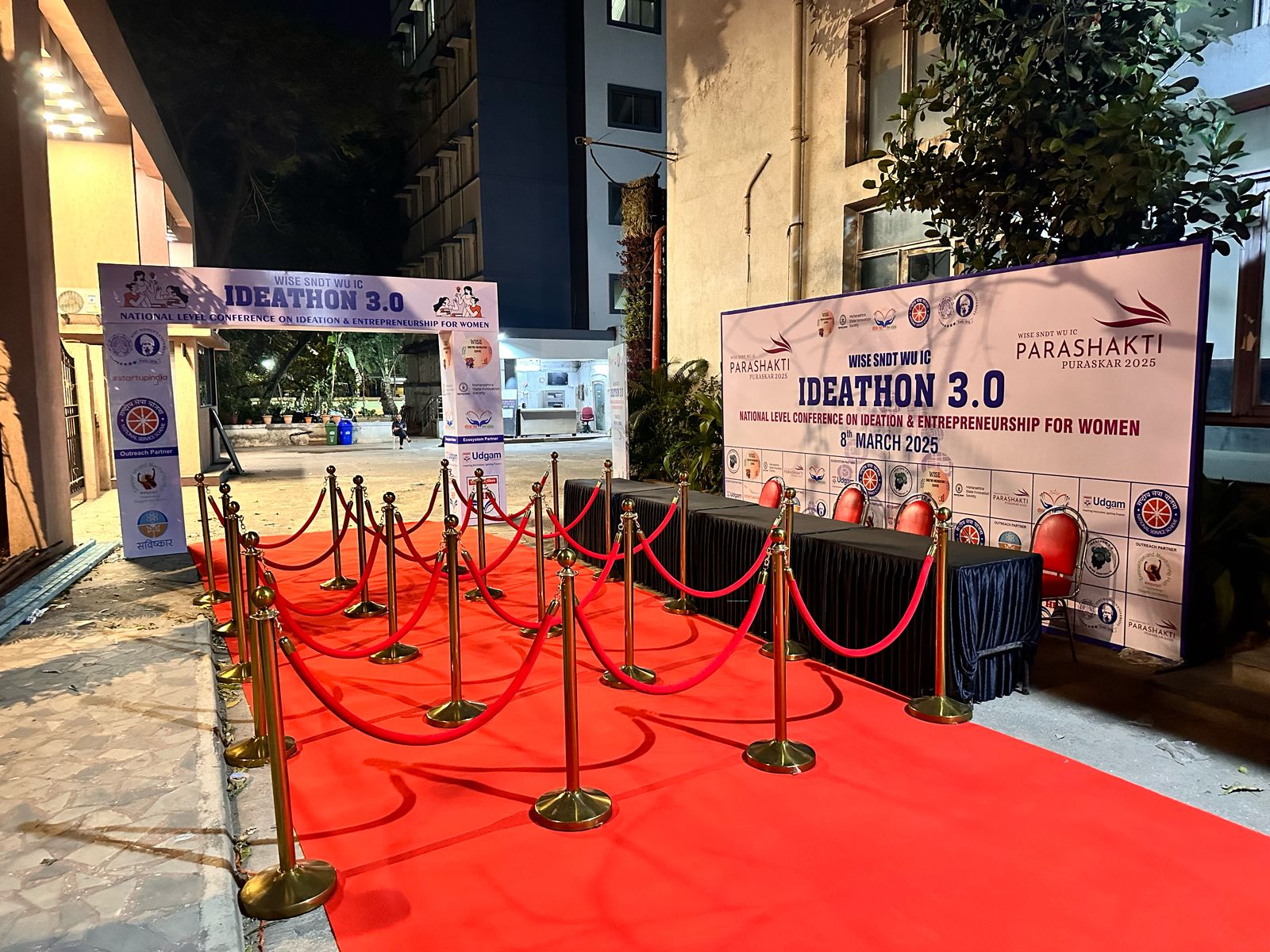 Ideathon Red Carpet Branding