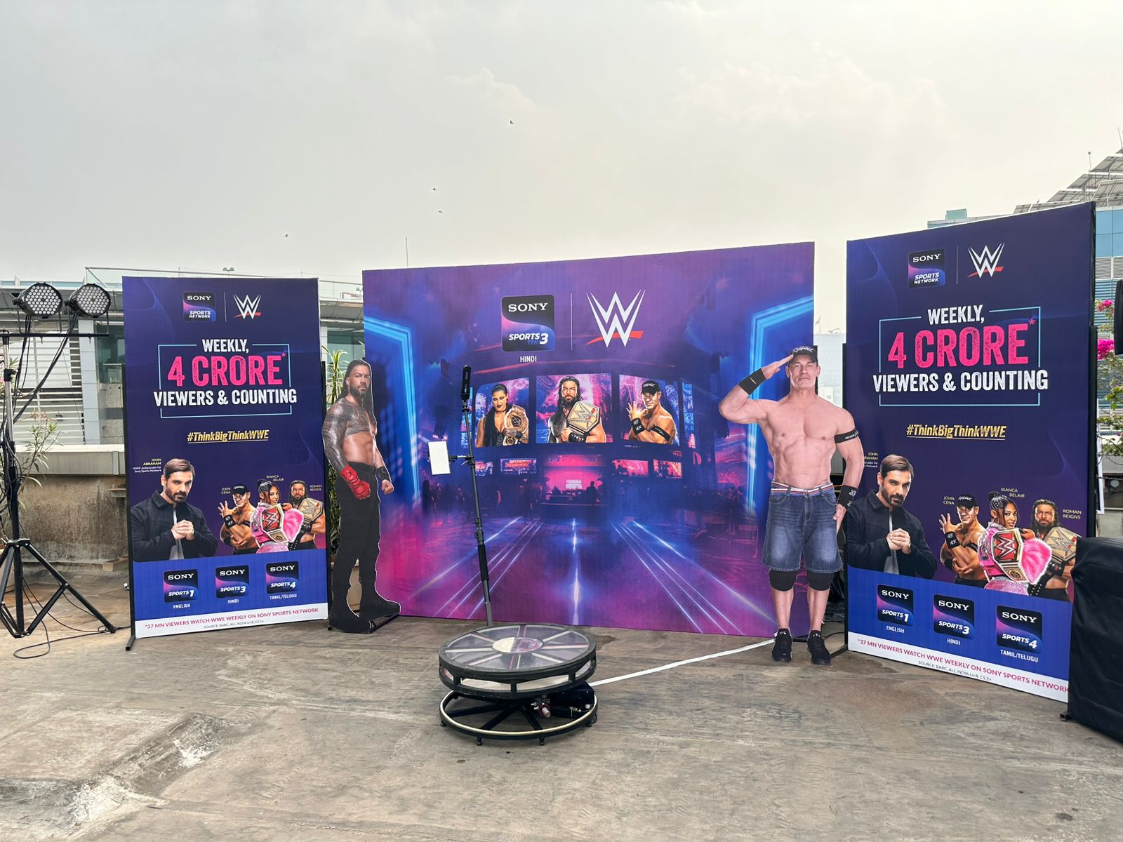 Branded Outdoor Stage